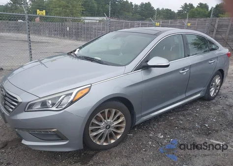 2015 Hyundai Sonata Limited z USA, uszkodzony, nr VIN 5NPE34AF4FH047213